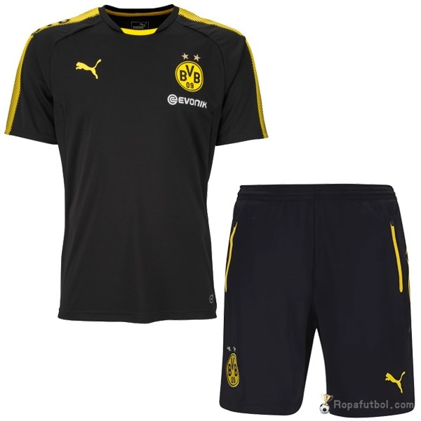 Camiseta Entrenamiento Conjunto Completo Borussia Dortmund 2017/18 Negro